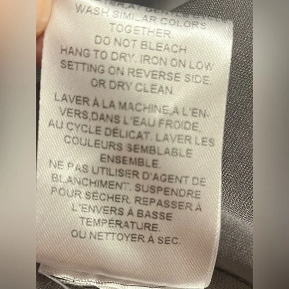 CARTISE Faux Suede Open Front Waterfall  Grey Jacket Floral Applique Neutral - Picture 14 of 17